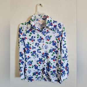 Center Stage Floral Button-Up Shirt